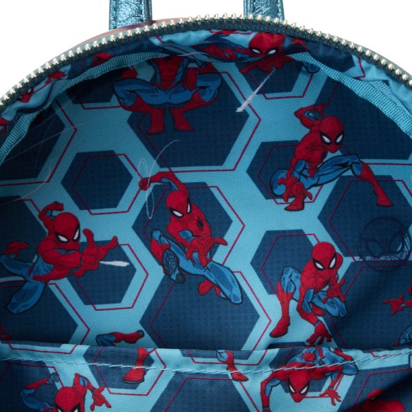 MINI ZAINO METALLIC SPIDER-MAN COSPLAY - DISNEY LOUNGEFLY