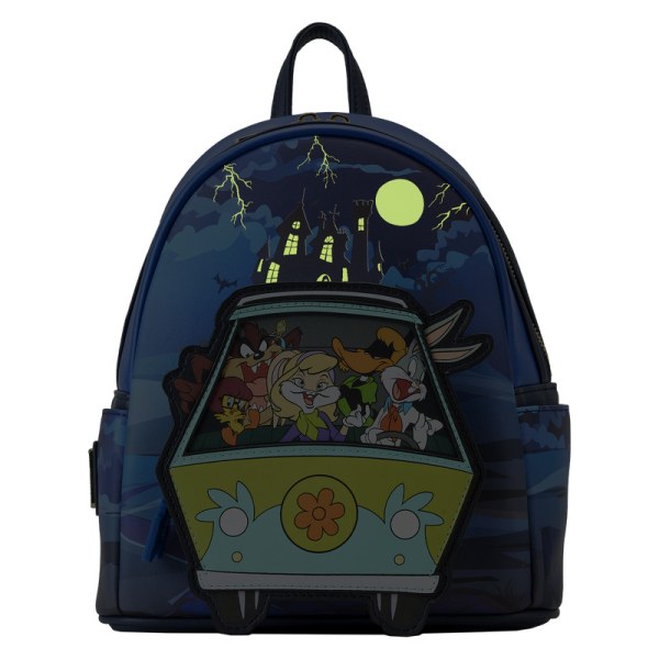 MINI ZAINO LOONEY TUNES & SCOOBY MASHUP WARNER BROS 100E ANNIVERSAIRE - WARNER BROS LOUNGEFLY