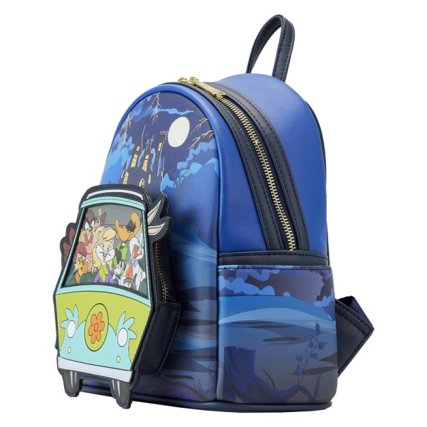 MINI ZAINO LOONEY TUNES & SCOOBY MASHUP WARNER BROS 100E ANNIVERSAIRE - WARNER BROS LOUNGEFLY