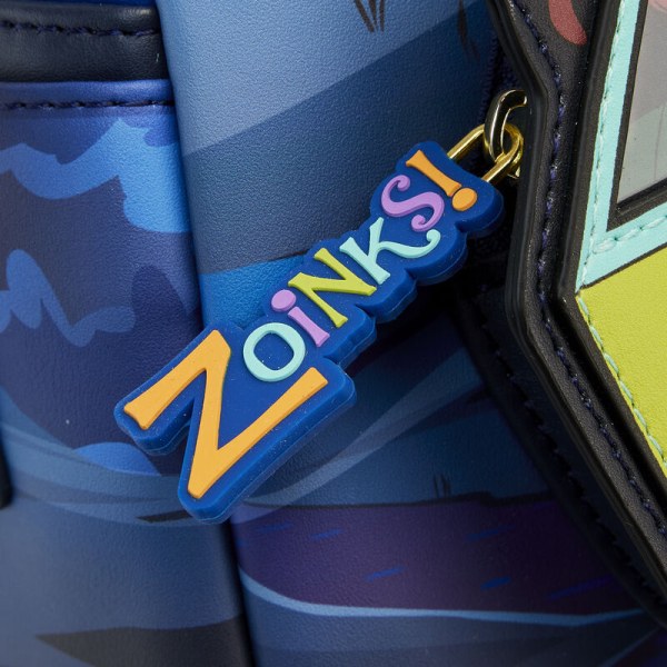 MINI ZAINO LOONEY TUNES & SCOOBY MASHUP WARNER BROS 100E ANNIVERSAIRE - WARNER BROS LOUNGEFLY
