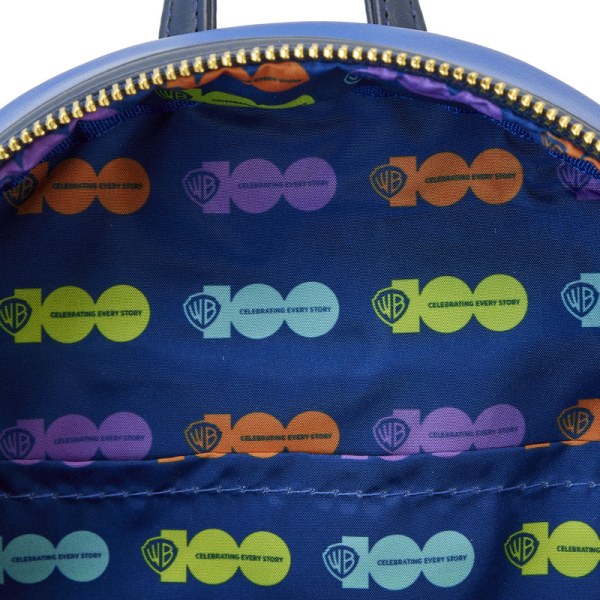 MINI ZAINO LOONEY TUNES & SCOOBY MASHUP WARNER BROS 100E ANNIVERSAIRE - WARNER BROS LOUNGEFLY