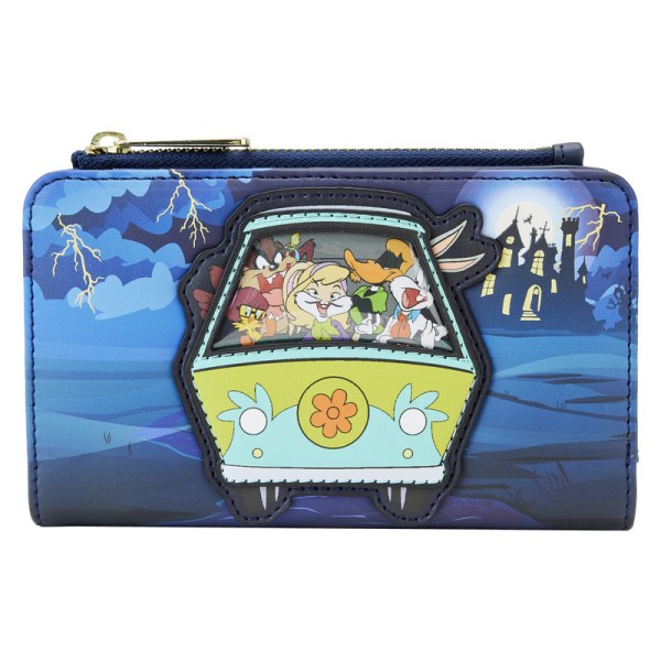 PORTAFOGLIO LOONEY TUNES & SCOOBY MASHUP WARNER BROS 100E ANNIVERSAIRE - WARNER BROS LOUNGEFLY