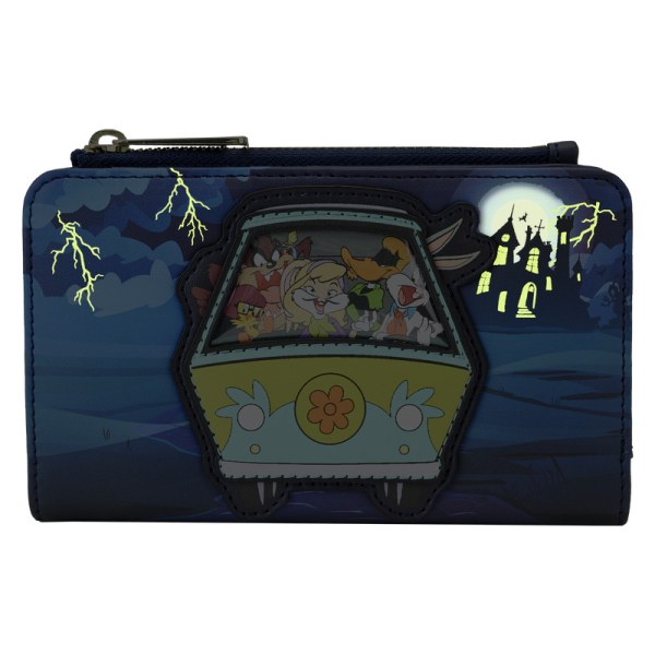 PORTAFOGLIO LOONEY TUNES & SCOOBY MASHUP WARNER BROS 100E ANNIVERSAIRE - WARNER BROS LOUNGEFLY