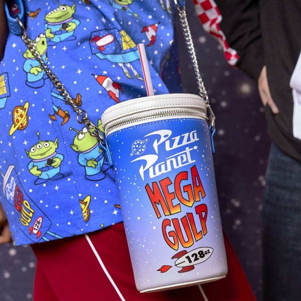 BORSA A TRACOLLA TOY STORY PIZZA PLANET MEGA GLUP - DISNEY PIXAR LOUNGEFLY