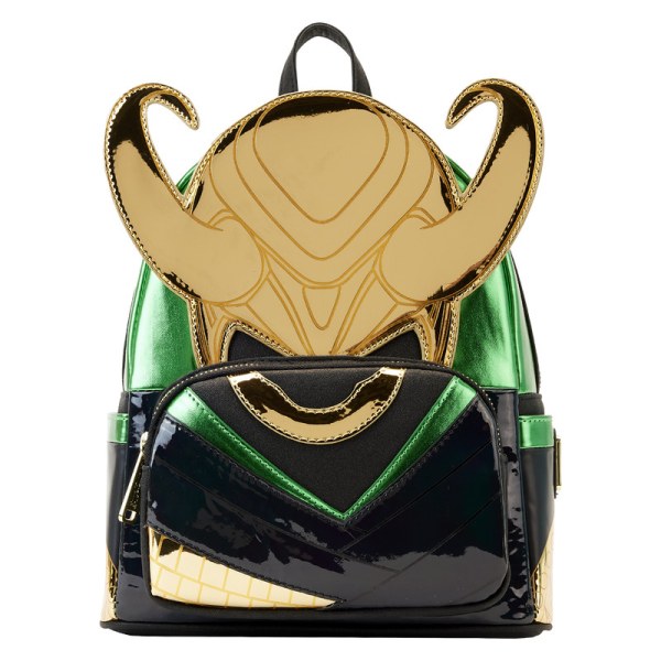 MINI ZAINO METALLIC LOKI - MARVEL LOUNGEFLY