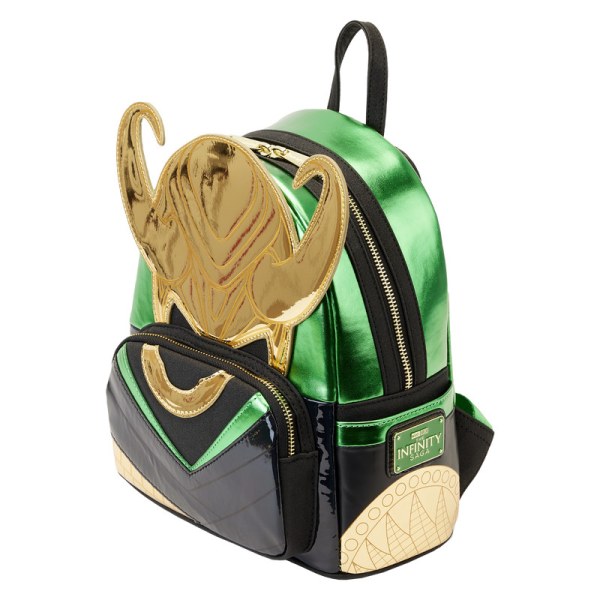 MINI ZAINO METALLIC LOKI - MARVEL LOUNGEFLY