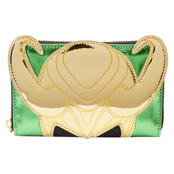 PORTAFOGLIO METALLIC LOKI - MARVEL LOUNGEFLY