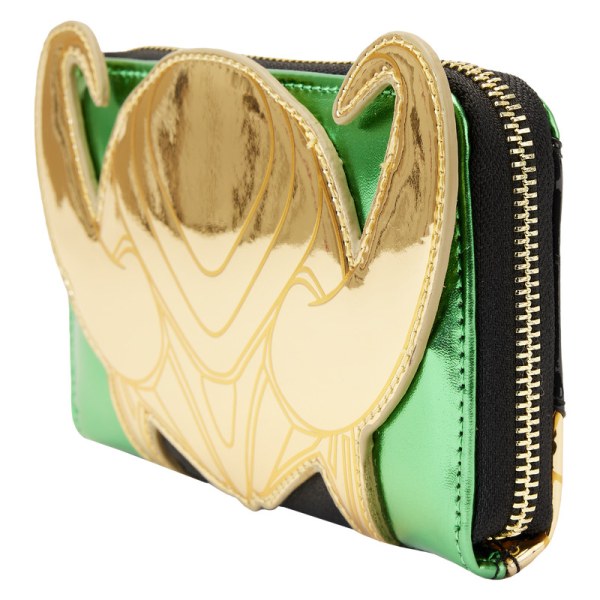 PORTAFOGLIO METALLIC LOKI - MARVEL LOUNGEFLY