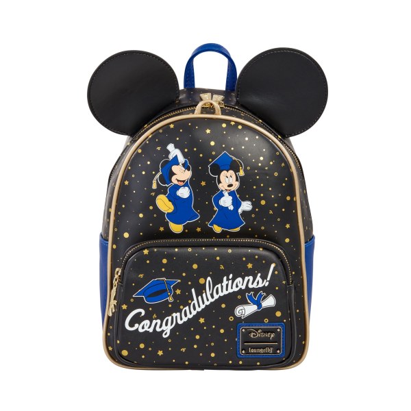 MINI ZAINO TOPOLINO MOUSE GRADUATION - DISNEY LOUNGEFLY