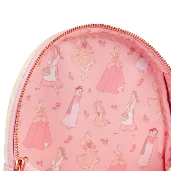 ESCLUSIVA - MINI ZAINO PRINCIPESSE DAMASCO - DISNEY LOUNGEFLY