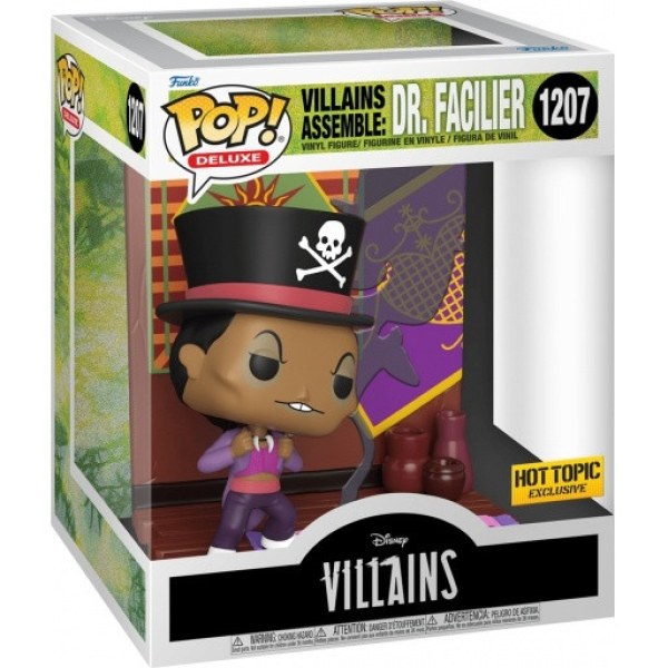 FUNKO POP! 1207 - VILLAINS ASSEMBLE : DR. FACILIER - La Principessa E Il Ranocchio