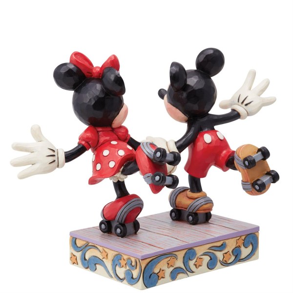 TOPOLINO E MINNIE PATTINANO - DISNEY TRADITIONS