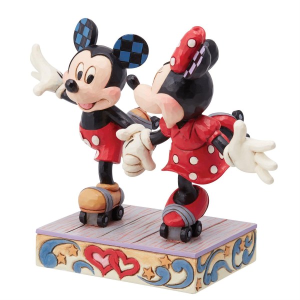 TOPOLINO E MINNIE PATTINANO - DISNEY TRADITIONS