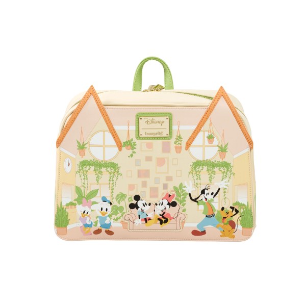 MINI ZAINO TOPOLINO E I SUOI AMICI CASA VERDE - DISNEY LOUNGEFLY