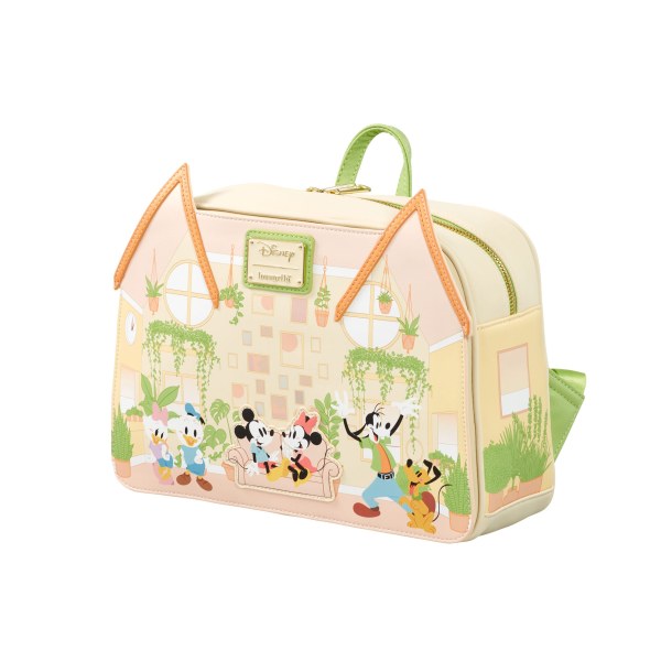 MINI ZAINO TOPOLINO E I SUOI AMICI CASA VERDE - DISNEY LOUNGEFLY