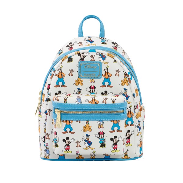 MINI ZAINO TOPOLINO E I SUOI AMICI SALUTANO - DISNEY LOUNGEFLY