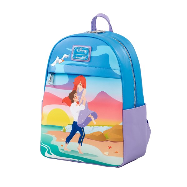 MINI ZAINO ARIEL E ERIC SUNSET - DISNEY LOUNGEFLY