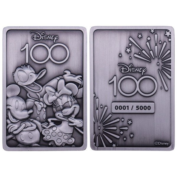 LINGOTTO DA COLLEZIONEIL DISNEY 100° ANNIVERSARIO - EDIZIONE LIMITATA