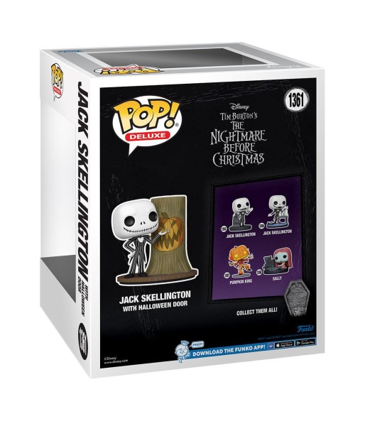 FUNKO POP! DELUXE 1361 - JACK E LA PORTA DI HALLOWEEN - NIGHTMARE BEFORE CHRISTMAS