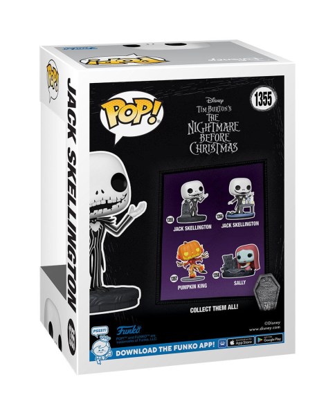 FUNKO POP! 1355 - JACK E UNA LAPIDE - NIGHTMARE BEFORE CHRISTMAS 30° ANNIVERSARIO