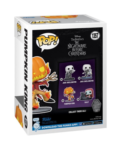 FUNKO POP! 1357 - PUMPKIN KING - NIGHTMARE BEFORE CHRISTMAS 30° ANNIVERSARIO