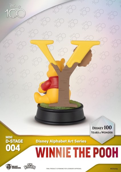 PACK DI 6 FIGURE ALFABETO PIXAR - 100 YEARS OF WONDER DISNEY MINI EGG ATTACK