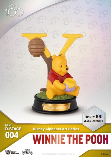 PACK DI 6 FIGURE ALFABETO PIXAR - 100 YEARS OF WONDER DISNEY MINI EGG ATTACK