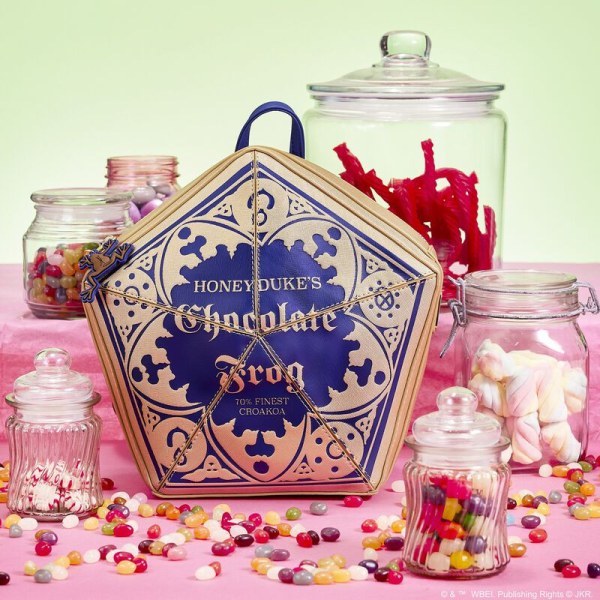 MINI ZAINO HONEYDUKES CHOCOLATE FROG - HARRY POTTER LOUNGEFLY