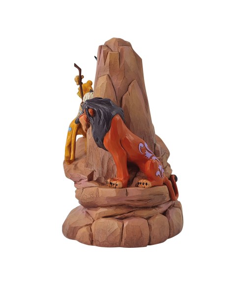 RE LEON CARVED IN STONE - DISNEY TRADITIONS