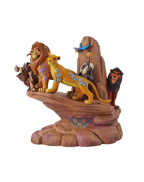 RE LEON CARVED IN STONE - DISNEY TRADITIONS