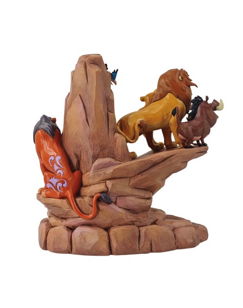 RE LEON CARVED IN STONE - DISNEY TRADITIONS
