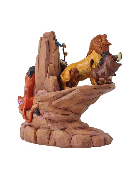 RE LEON CARVED IN STONE - DISNEY TRADITIONS