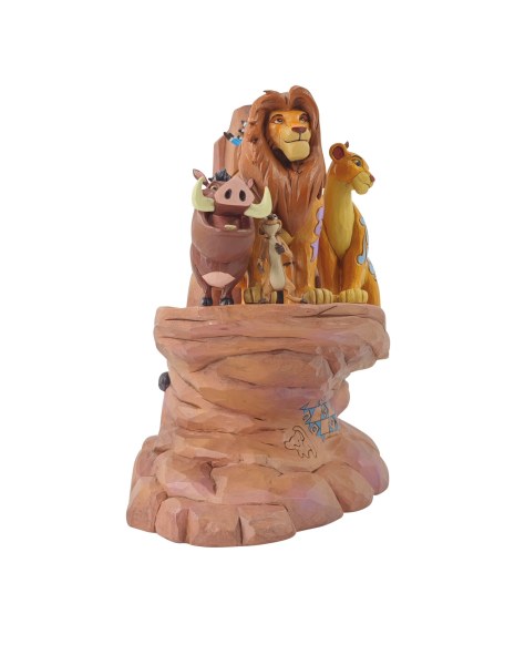 RE LEON CARVED IN STONE - DISNEY TRADITIONS
