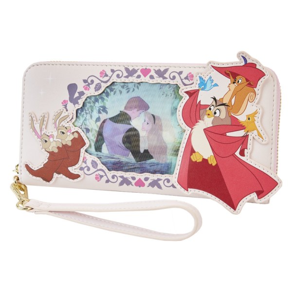 PORTAFOGLIO LENTICOLARE AURORA BELLA ADDORMENTATA - DISNEY LOUNGEFLY
