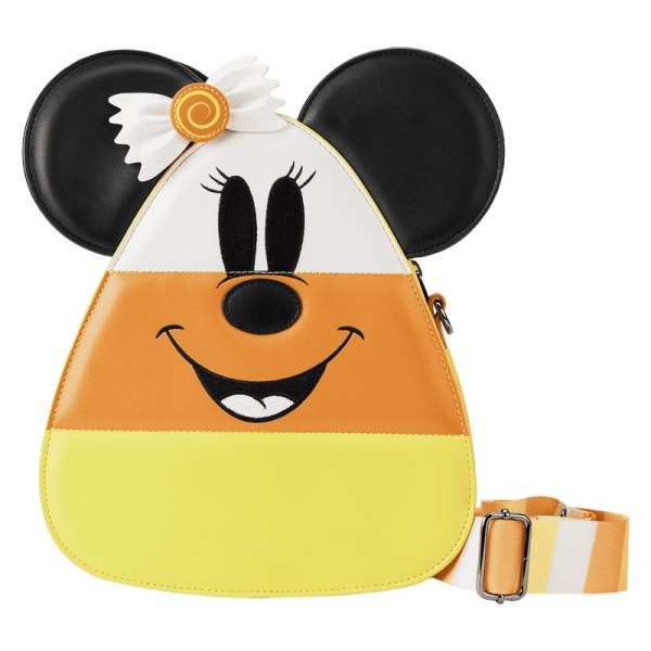BORSA A TRACOLLA MICKEY MINNIE CANDY CORN - DISNEY LOUNGEFLY