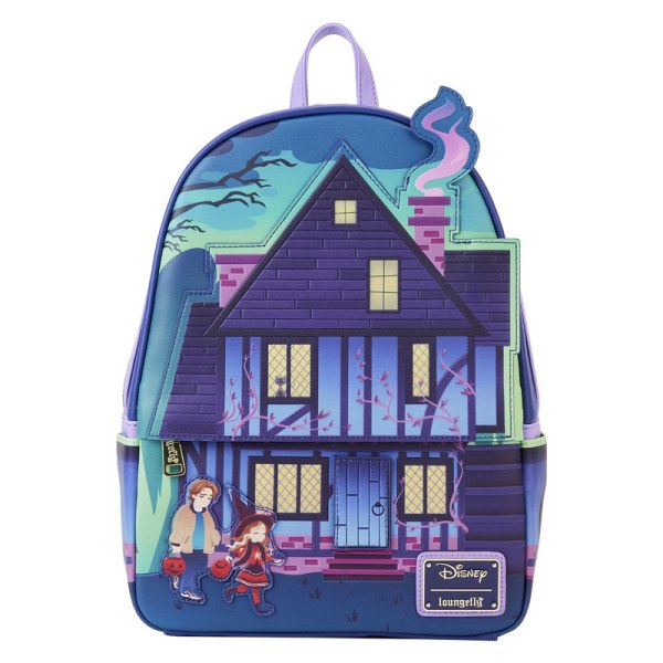 MINI ZAINO HOCUS POCUS SANDERSON SISTERS HOUSE GLOW - DISNEY LOUNGEFLY