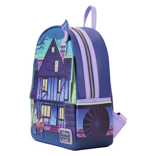 MINI ZAINO HOCUS POCUS SANDERSON SISTERS HOUSE GLOW - DISNEY LOUNGEFLY
