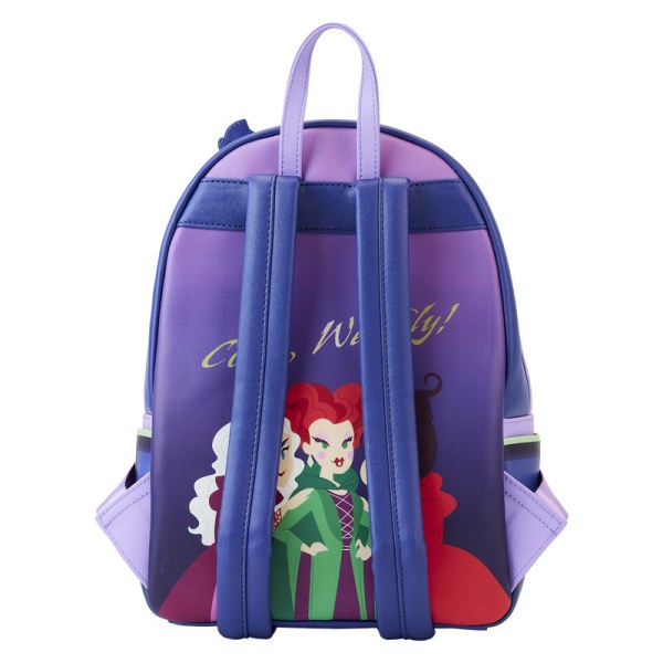 MINI ZAINO HOCUS POCUS SANDERSON SISTERS HOUSE GLOW - DISNEY LOUNGEFLY