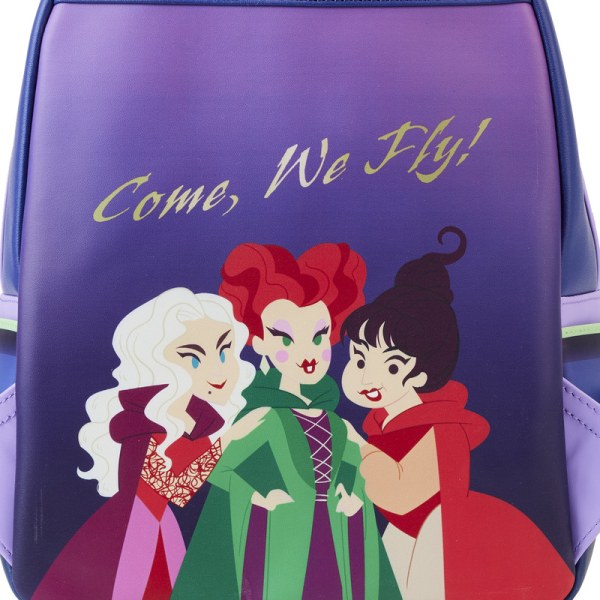 MINI ZAINO HOCUS POCUS SANDERSON SISTERS HOUSE GLOW - DISNEY LOUNGEFLY