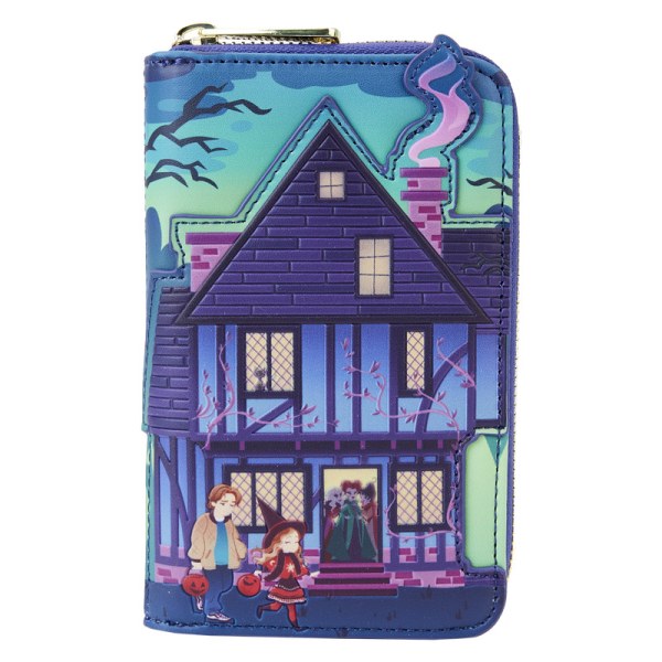 PORTAFOGLIO HOCUS POCUS CASA SORELLA SANDERSON GLOW - DISNEY LOUNGEFLY