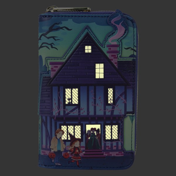PORTAFOGLIO HOCUS POCUS CASA SORELLA SANDERSON GLOW - DISNEY LOUNGEFLY