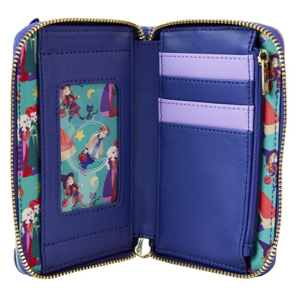 PORTAFOGLIO HOCUS POCUS CASA SORELLA SANDERSON GLOW - DISNEY LOUNGEFLY