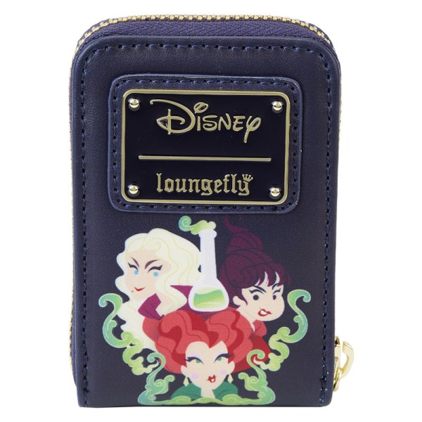 PORTAFOGLIO FISARMONICA HOCUS POCUS SORELLE SANDERSON CALDERONE GLOW - DISNEY LOUNGEFLY