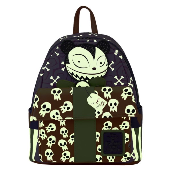 MINI ZAINO SCARY TEDDY NIGHTMARE BEFORE CHRISTMAS - DISNEY LOUNGEFLY