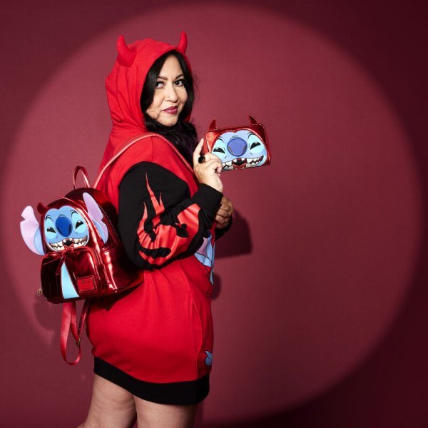 PORTAFOGLIO STITCH DEVIL COSPLAY - DISNEY LOUNGEFLY