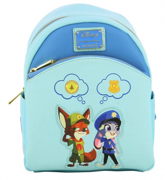 MINI ZAINO ZOOTOPIA JUDY & NICK - DISNEY LOUNGEFLY
