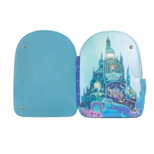 MINI ZAINO CASTELLO DI ARIEL - DISNEY LOUNGEFLY