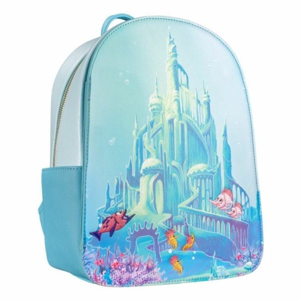 MINI ZAINO CASTELLO DI ARIEL - DISNEY LOUNGEFLY