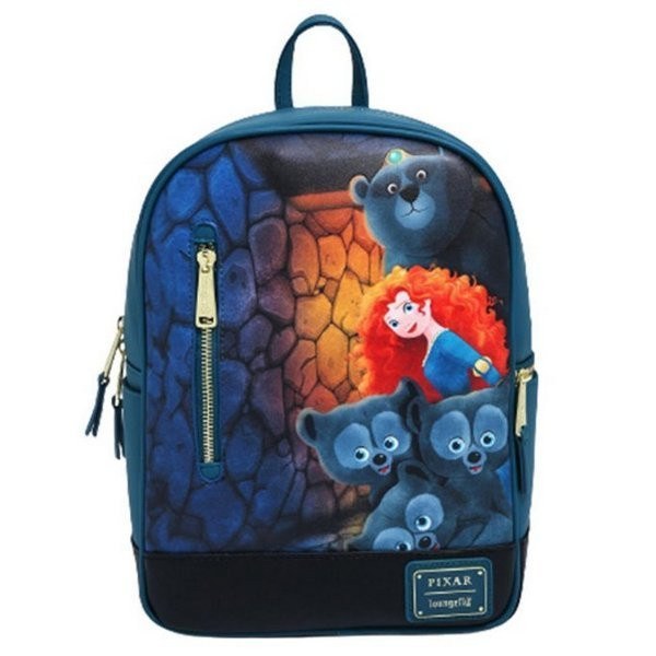 MINI ZAINO BRAVE SI NASCONDE - DISNEY LOUNGEFLY