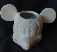 Vaso di fiori 3D floccato di Topolino, 6 cm – Disney
